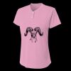 Ladies' Tek 2-Button Henley Shirt Thumbnail