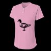 Ladies' Tek 2-Button Henley Shirt Thumbnail