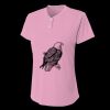 Ladies' Tek 2-Button Henley Shirt Thumbnail