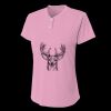 Ladies' Tek 2-Button Henley Shirt Thumbnail