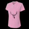 Ladies' Tek 2-Button Henley Shirt Thumbnail