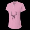 Ladies' Tek 2-Button Henley Shirt Thumbnail