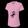 Ladies' Tek 2-Button Henley Shirt Thumbnail