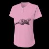 Ladies' Tek 2-Button Henley Shirt Thumbnail