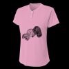 Ladies' Tek 2-Button Henley Shirt Thumbnail