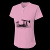 Ladies' Tek 2-Button Henley Shirt Thumbnail