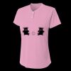 Ladies' Tek 2-Button Henley Shirt Thumbnail