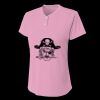 Ladies' Tek 2-Button Henley Shirt Thumbnail