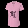 Ladies' Tek 2-Button Henley Shirt Thumbnail