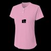 Ladies' Tek 2-Button Henley Shirt Thumbnail