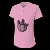 Ladies' Tek 2-Button Henley Shirt Thumbnail