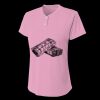 Ladies' Tek 2-Button Henley Shirt Thumbnail