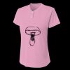 Ladies' Tek 2-Button Henley Shirt Thumbnail