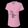 Ladies' Tek 2-Button Henley Shirt Thumbnail