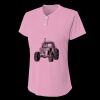 Ladies' Tek 2-Button Henley Shirt Thumbnail