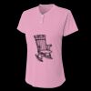 Ladies' Tek 2-Button Henley Shirt Thumbnail