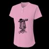 Ladies' Tek 2-Button Henley Shirt Thumbnail