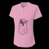 Ladies' Tek 2-Button Henley Shirt Thumbnail