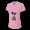 Ladies' Tek 2-Button Henley Shirt Thumbnail