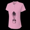 Ladies' Tek 2-Button Henley Shirt Thumbnail