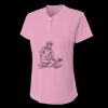 Ladies' Tek 2-Button Henley Shirt Thumbnail