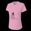 Ladies' Tek 2-Button Henley Shirt Thumbnail