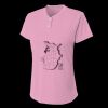 Ladies' Tek 2-Button Henley Shirt Thumbnail