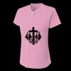 Ladies' Tek 2-Button Henley Shirt Thumbnail