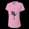 Ladies' Tek 2-Button Henley Shirt Thumbnail