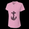 Ladies' Tek 2-Button Henley Shirt Thumbnail