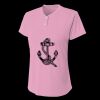 Ladies' Tek 2-Button Henley Shirt Thumbnail