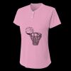 Ladies' Tek 2-Button Henley Shirt Thumbnail