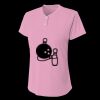 Ladies' Tek 2-Button Henley Shirt Thumbnail