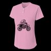 Ladies' Tek 2-Button Henley Shirt Thumbnail