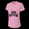 Ladies' Tek 2-Button Henley Shirt Thumbnail