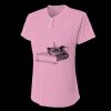 Ladies' Tek 2-Button Henley Shirt Thumbnail