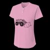 Ladies' Tek 2-Button Henley Shirt Thumbnail