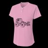 Ladies' Tek 2-Button Henley Shirt Thumbnail