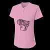 Ladies' Tek 2-Button Henley Shirt Thumbnail