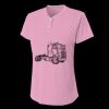 Ladies' Tek 2-Button Henley Shirt Thumbnail