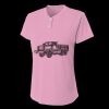 Ladies' Tek 2-Button Henley Shirt Thumbnail