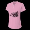 Ladies' Tek 2-Button Henley Shirt Thumbnail