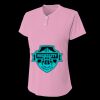 Ladies' Tek 2-Button Henley Shirt Thumbnail