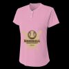 Ladies' Tek 2-Button Henley Shirt Thumbnail