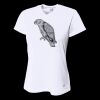 Ladies' Birds-Eye Mesh V-Neck T-Shirt Thumbnail