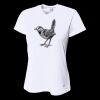 Ladies' Birds-Eye Mesh V-Neck T-Shirt Thumbnail