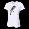 Ladies' Birds-Eye Mesh V-Neck T-Shirt Thumbnail