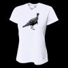 Ladies' Birds-Eye Mesh V-Neck T-Shirt Thumbnail