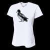 Ladies' Birds-Eye Mesh V-Neck T-Shirt Thumbnail