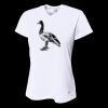 Ladies' Birds-Eye Mesh V-Neck T-Shirt Thumbnail